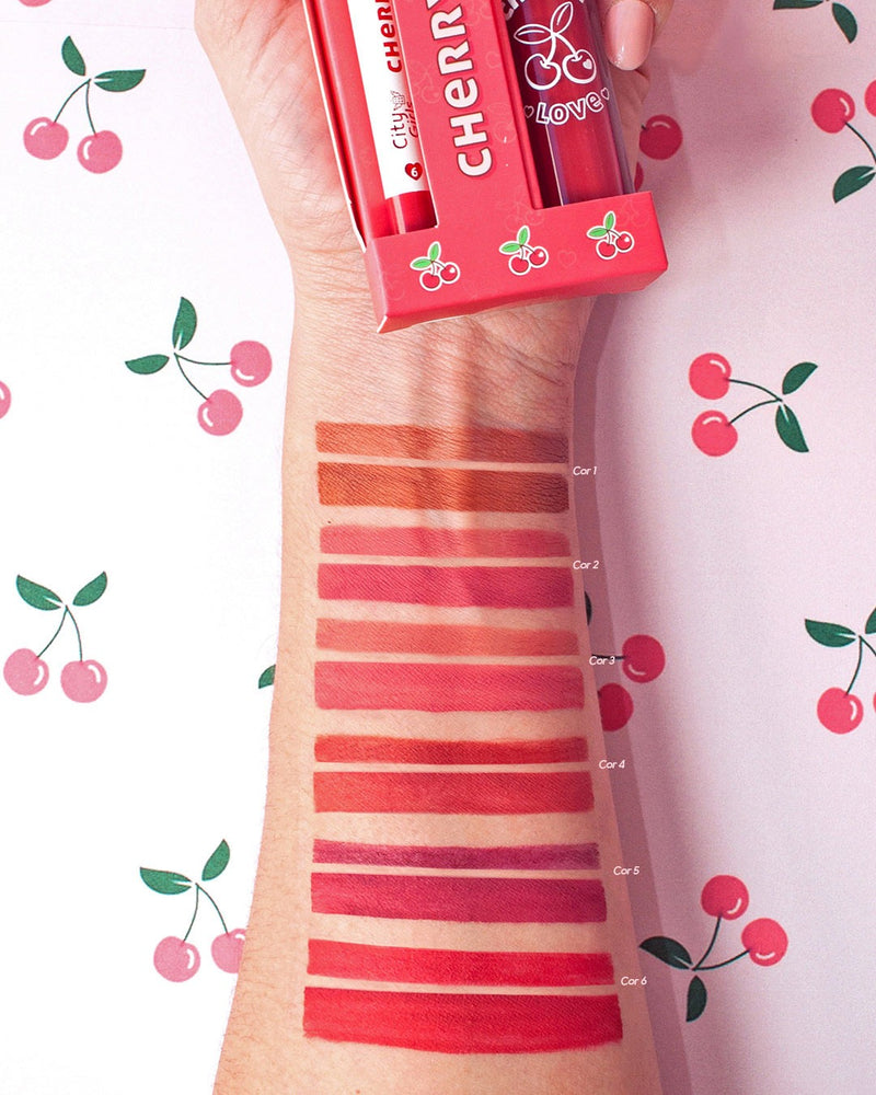 Kit Labial Cherry Love - City Girls