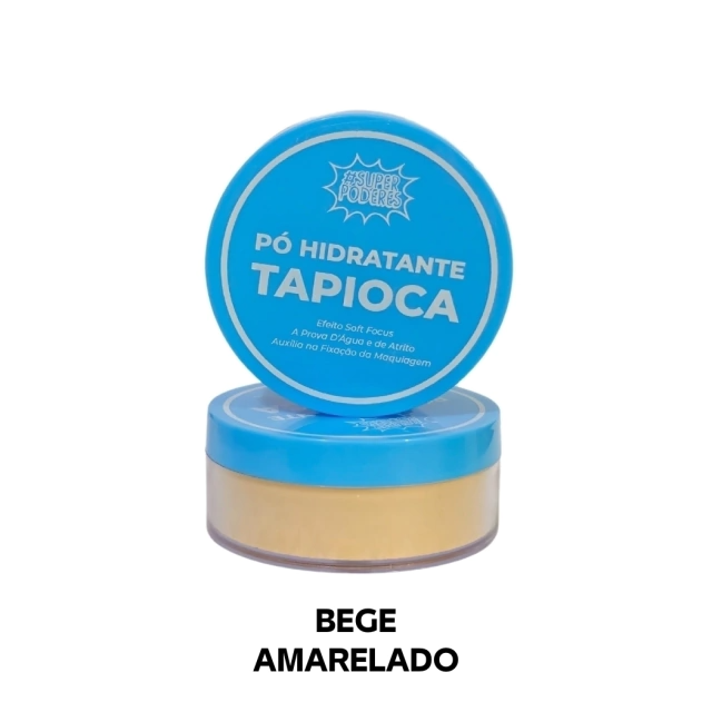 Pó Solto Facial Hidratante Tapioca - Super Poderes