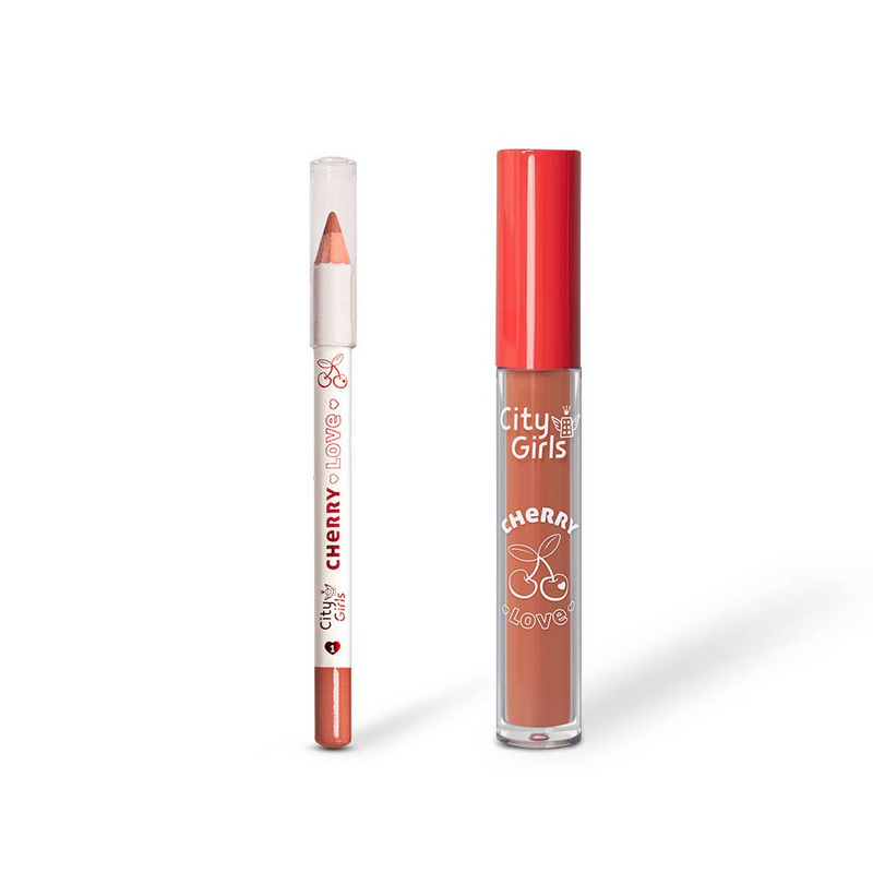 Kit Labial Cherry Love - City Girls