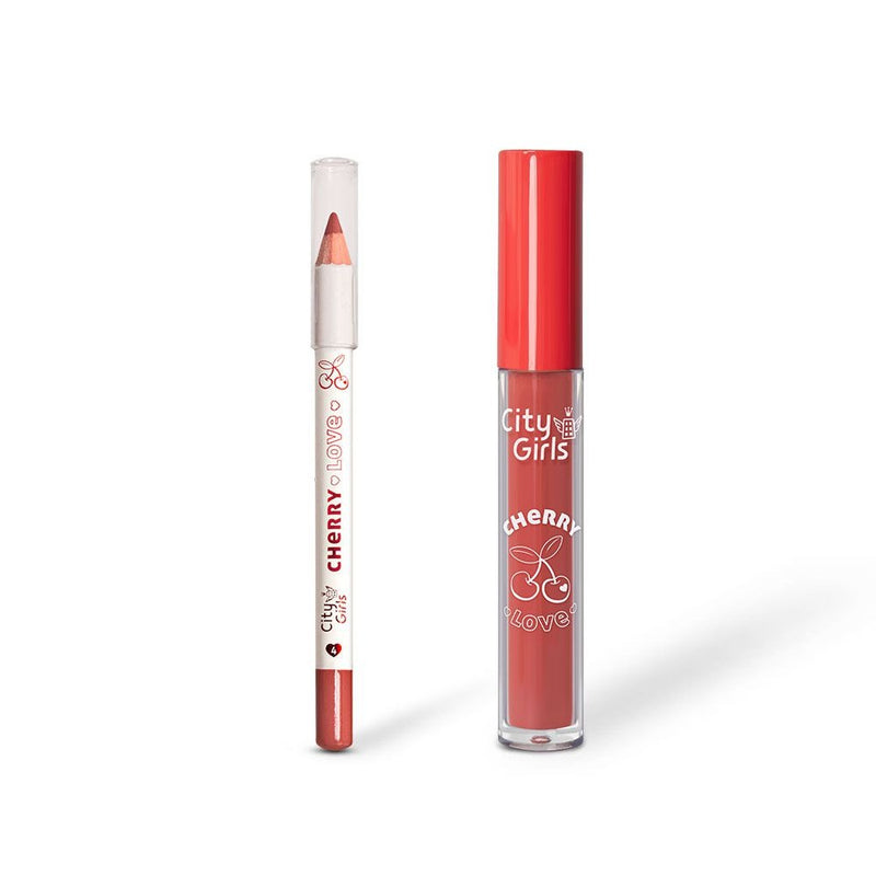Kit Labial Cherry Love - City Girls